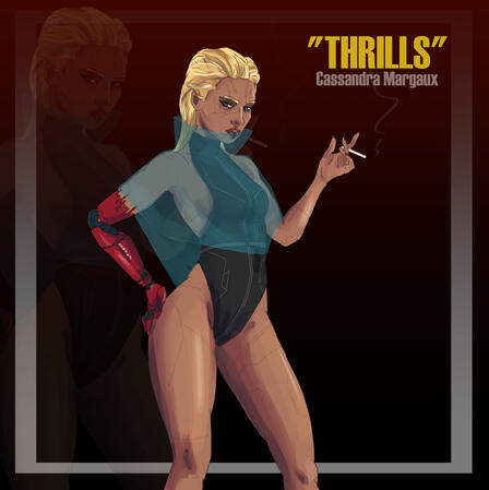 Cyberpunk character art