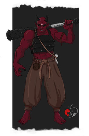 Oni DND character commission